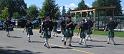 Gordon band marching in Cardinal-2